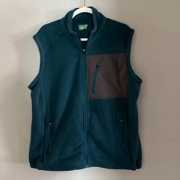 NordicTrack Вark Еurquoise Сolor Men’s Fleece Vest  size L - Picture 6 of 14